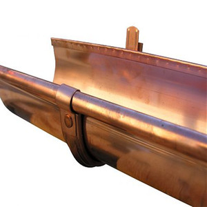 Soportes de canalón ocultos estilo K HT, ganchos para canalones, accesorios de tornillo rápido, soportes de chapa metálica galvanizada para industria pesada, nuevos - Product Image 1