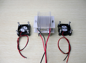 Refroidissement par eau + <span class=keywords><strong>ventilateur</strong></span> + 2 pièces TEC1-12706 Refroidisseurs Thermoélectriques Peltier De Réfrigération - Product Image 4