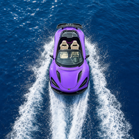 Bateau sportif haut de gamme en fibre de verre avec moteur hors-bord 90/115 CV, vitesse de 50 km/h, idéal pour les loisirs aquatiques en station balnéaire et en parc