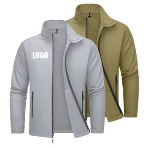 <span class=keywords><strong>Chaqueta</strong></span> informal a prueba de agua para hombre con logotipo personalizado <span class=keywords><strong>chaqueta</strong></span> suave <span class=keywords><strong>chaqueta</strong></span> deportiva informal de primavera para hombre - Product Image 1