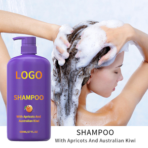 Traitements de perte de cheveux sans paraben shampooing nourrissant et hydratant avec anti-pelliculaire abricot et <span class=keywords><strong>kiwi</strong></span> ingrédients de soin des cheveux - Product Image 5
