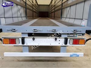 ALEEAO personnalisé 3 essieux 40ft 45ft côté rideau semi-<span class=keywords><strong>remorque</strong></span> PVC imperméable bâche rideau Sider coulissant camion remorques - Product Image 2