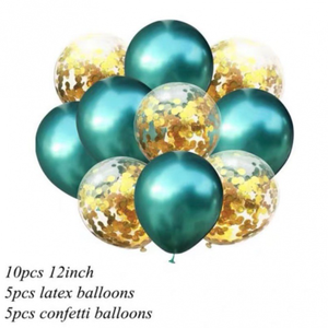 12 "紙吹雪バルーンセットラテックスバルーンパーティーキット用品結婚式の誕生日感謝祭クリスマスベビーシャワーパーティーの装飾 - Product Image 6