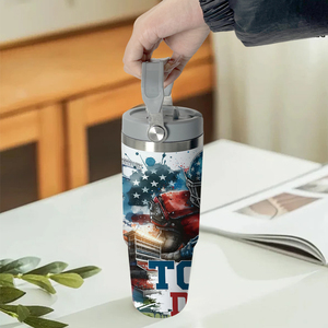 NFL Bóng Đá 30Oz Cốc Tùy Chỉnh UV In Cốc Thép Không Gỉ USA 2 Ngày Tàu - Product Image 5