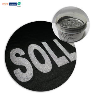 SOLLYD Metallic Silikon Golden Silber <span class=keywords><strong>Glitter</strong></span> Pearl Chamäleon Silikon Siebdruck farbe Wärme übertragungs tinte - Product Image 6