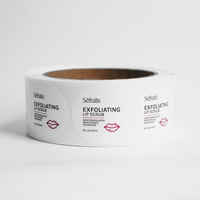 Rouleau d'autocollants en vinyle imperméable à l'eau, impression personnalisée, design privé, autocollant holographique, étiquette pour médicaments et parfums