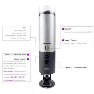 Pistón eléctrico USB cargado, <span class=keywords><strong>masturbador</strong></span> totalmente automático retráctil, máquina de masturbación masculina, productos sexuales - Product Image 2