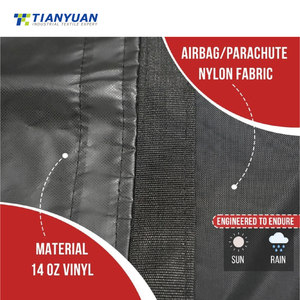 Bâche de protection <span class=keywords><strong>ultra</strong></span> légère en tissu Airbag/Parachute 28x27 (chute de 10 pieds) - Product Image 2