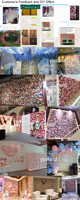 Décor de scène de mariage K01, tapis floral de fond, panneau mural de fleurs en soie rose, toile de fond en tissu 3D, mur de fleurs artificielles enroulable