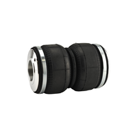 Amortisseur à ressort hélicoïdal DL120180A2 compatible D2 (filetage M52*1.5-49 M12) avec double ressort pneumatique en caoutchouc pour suspension pneumatique