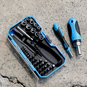 44 Pcs Multifunctional Ratchet <b>Screwdriver</b> Tool <b>Set</b> Cross Hexagon Multipurpose <b>Screwdriver</b> Tool <b>Set</b> Multipurpose <b>Screwdriver</b> Too - Product Image 6