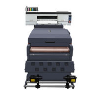 Anajet winnerjet – machines yujie à jet d'encre, encre à 4 têtes dx7 600 mm dtf avec shaker