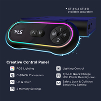 GMD06-1 de pie con altura ajustable para Gaming, mesa de juegos de ordenador de un solo Motor, RGB, Moderno