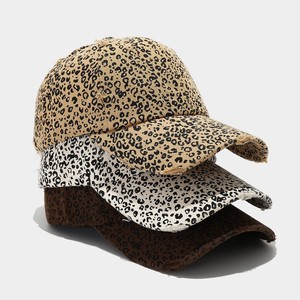 Gorra de Béisbol Americana Retro con Estampado de Leopardo, Estilo Vintage, de Algodón Lavado, con Borde Deshilachado, Estilo Urbano, Unisex - Product Image 2