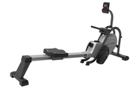 Máquina de remo plegable de aluminio con volante de inercia para gimnasio interior