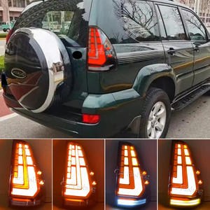 Feux arrière à LED pour Toyota Prado LC120 2003-2009, feux arrière modifiés avec feux de circulation/feux de freinage/clignotants - Product Image 2