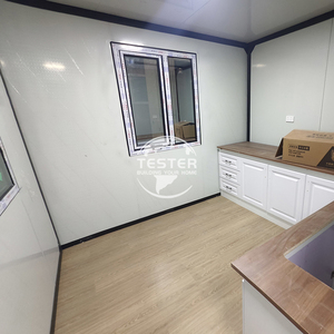 Nouvellement conçu 20 pieds 40 pieds <span class=keywords><strong>Maison</strong></span> préfabriquée empilable 4 chambres <span class=keywords><strong>Maison</strong></span> portable Appartement de luxe Casa - Product Image 3