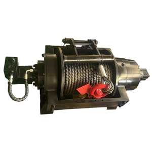 Treuil hydraulique de <span class=keywords><strong>20</strong></span> <span class=keywords><strong>tonnes</strong></span> pour la récupération d'automobiles et de bateaux Câble métallique en acier avec crochet pour dépanneuse de camion de remorquage - Product Image 1