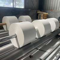 Bâche en PVC blanc 100% polyester 1000D 20x20 900G, robuste, imperméable, pour camions et remorques, avec motif enduit