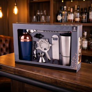 Juego de Herramientas de Barra para Coctelería de Acero Inoxidable de Primera Calidad, Ecológico, Personalizado, con Coctelera de Color, Kit de Barman con Todos los Accesorios - Product Image 2