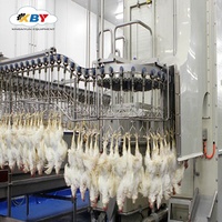 Linea di produzione automatica di macellazione degli spari di pollo del pollame/macchina di macellazione per uso del macello