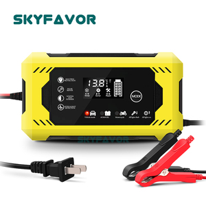 <span class=keywords><strong>Cargador</strong></span> <span class=keywords><strong>de</strong></span> Batería Inteligente para Motocicleta y Automóvil, 12V 6A, Automático, Libre <span class=keywords><strong>de</strong></span> Mantenimiento, Ciclo Profundo, para Baterías <span class=keywords><strong>de</strong></span> Plomo-Ácido <span class=keywords><strong>de</strong></span> 12V y 6 Amperios - Product Image 5