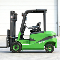 Chariot élévateur électrique 2T/3T/4T, livraison gratuite, fournisseur chinois, vente chaude, chariot élévateur portable à batterie, petit modèle, prix bas