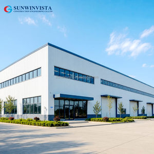 Almacén de Acero Personalizado de Bajo Presupuesto, Centro Logístico de Gran Envergadura asequible, <span class=keywords><strong>Cerca</strong></span> <span class=keywords><strong>del</strong></span> Puerto y Área de Transporte Aeroportuario - Product Image 3