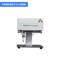 Máquina de Marcado Neumática por Micropercusión, Grabador de Placas de Identificación Metálicas de Escritorio para Acero, Aluminio, Número de Serie, VIN, Logotipo Industrial