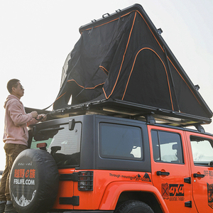 Tente de toit pliable à coque souple pour camping-car, glamping personnalisé, avec <span class=keywords><strong>annexe</strong></span> - Product Image 6