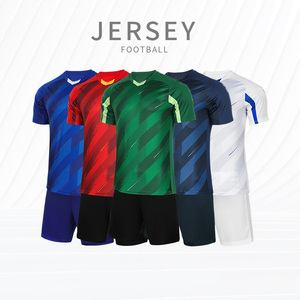 Completo <span class=keywords><strong>da</strong></span> <span class=keywords><strong>Calcio</strong></span> Personalizzabile con Stampa Digitale, Set Estivo Traspirante ad Asciugatura Rapida, Maglietta <span class=keywords><strong>e</strong></span> <span class=keywords><strong>Pantaloncini</strong></span> Sportivi per Squadre - Product Image 2