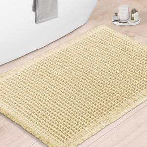 Skymoving personnalisé <span class=keywords><strong>Beige</strong></span> confortable <span class=keywords><strong>tapis</strong></span> <span class=keywords><strong>de</strong></span> porte gaufré <span class=keywords><strong>tapis</strong></span> <span class=keywords><strong>de</strong></span> <span class=keywords><strong>bain</strong></span> absorbant l'eau <span class=keywords><strong>tapis</strong></span> <span class=keywords><strong>de</strong></span> sol <span class=keywords><strong>de</strong></span> salle <span class=keywords><strong>de</strong></span> <span class=keywords><strong>bain</strong></span> antidérapant <span class=keywords><strong>tapis</strong></span> <span class=keywords><strong>de</strong></span> <span class=keywords><strong>bain</strong></span> en tricot gaufré - Product Image 1