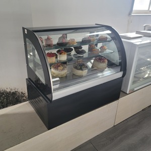 Commercial Single-Temperature Countertop Refrigerated Cake Cases <strong>Small</strong> <strong>Counter</strong> <strong>Top</strong> Cake Display <strong>Fridge</strong> - Product Image 5