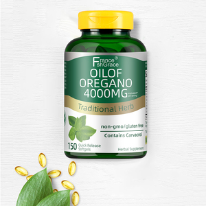 Fabricante de Suplementos de Aceite de Orégano de Marca Privada, Apoya la Salud del Sistema Inmunitario, 150 Cápsulas Blandas de Aceite de Orégano - Product Image 1