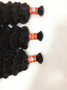 Proveedores de cabello, venta al por mayor, cabello humano rizado italiano chino, trenzado de cabello humano virgen crudo, a granel, sin trama, rizos de sirena - Product Image 3