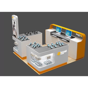 การออกแบบตู้วางโทรศัพท์มือถือระดับไฮเอนด์การออกแบบเค้าโครงโชว์รูมโทรศัพท์มือถือแบบเปิดแนวคิด - Product Image 4