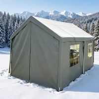 Abri de voiture flexible et mobile, imperméable, avec revêtement anti-UV, abri multifonctionnel pour l'extérieur, pour le stationnement quotidien, le camping et la vie de tous les jours