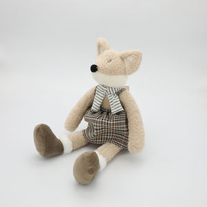 Poupée de renard en peluche habillée Muneca De De Peluche Poupees De Renard En Peluche - Product Image 5