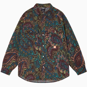 Streetlux Hip Hop Chaqueta colorida de manga larga Chaqueta corta de trabajo personalizada Chaqueta bordada vintage de moda para hombres tejida en algodón - Product Image 1