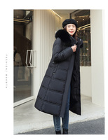 Liu Ming nouvelle mode automne hiver coréen tendances femmes épais chaud à capuche veste longue Parker manteau