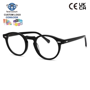 Monturas Ópticas Vintage para Hombre Teenyoun, Monturas de <span class=keywords><strong>Gafas</strong></span> de Diseño, <span class=keywords><strong>Gafas</strong></span> de Acetato a la Moda con Receta - Product Image 1