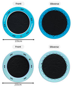 ड्रॉप सिलाई पानी खेल pvc पोर्टेबल बाहरी पानी फ्लोटिंग मैट फ्लोटिंग वाटर हैममॉक - Product Image 3