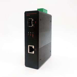 Precio de Fábrica 2026 Convertidor de Medios Ópticos Gigabit SFP Industrial 20KM 1 SFP Fibra 1 RJ45 10/100/1000M - Product Image 2