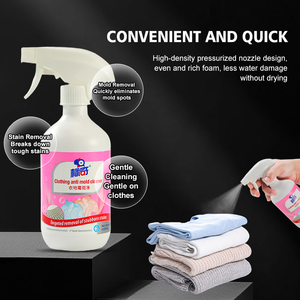 Nouveau produit 500ml facile à utiliser Portable enlever les taches nettoyage soin liquide Spray vêtements nettoyant - Product Image 4