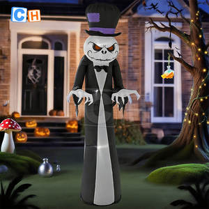 Démon gonflable effrayant, jouet gonflable géant, publicité gonflable diabolique pour Halloween, bar d'horreur - Product Image 2