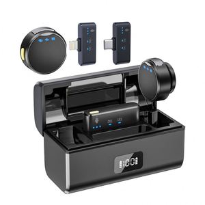 Lavalier <b>Wireless</b> <b>Microphone</b> Professional-grade Live Streaming Recording Device with Noise Reduction for Short Video Production - Product Image 4