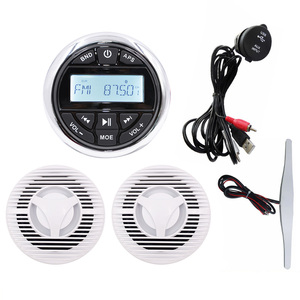 Système audio stéréo marin, haut-parleurs marins, antenne, câble USB, y compris le pack BT H-833+H-058+HA-057+H-071 - Product Image 5
