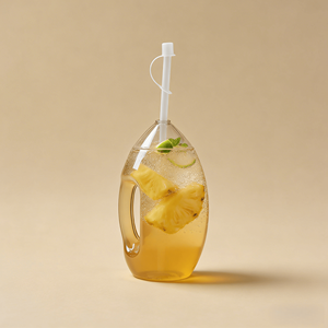 Vasos de Plástico Personalizados con Forma de Oliva y Balón de Fútbol, 32oz/1000ml, con Asa, Tapa y Pajita, para Cerveza, Fiestas, Bares, Gimnasios y Deportes - Product Image 3
