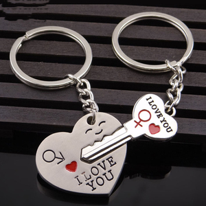 2pcs I Love You Key Chain Women Men Bag Pendant Couple Metal Red Heart Keychains Set <strong>for</strong> <strong>Boyfriend</strong> Girlfriend <strong>Valentine</strong> <strong>Day</strong> <strong>Gift</strong> - Product Image 5