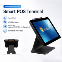 15 İnç Çift Ekranlı POS Terminali Hepsi Bir Arada Perakende Ödeme İçin Yazarkasa